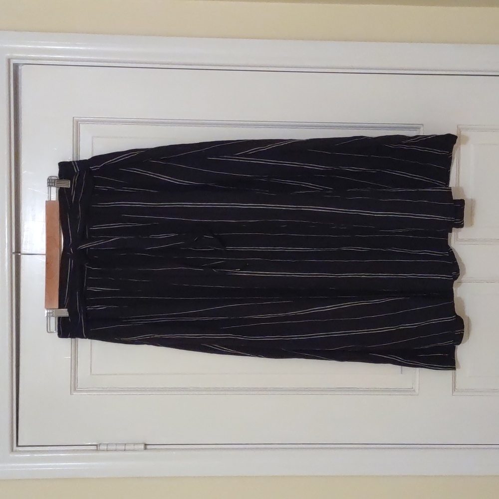 New Skirt Striped Size Large 12 14